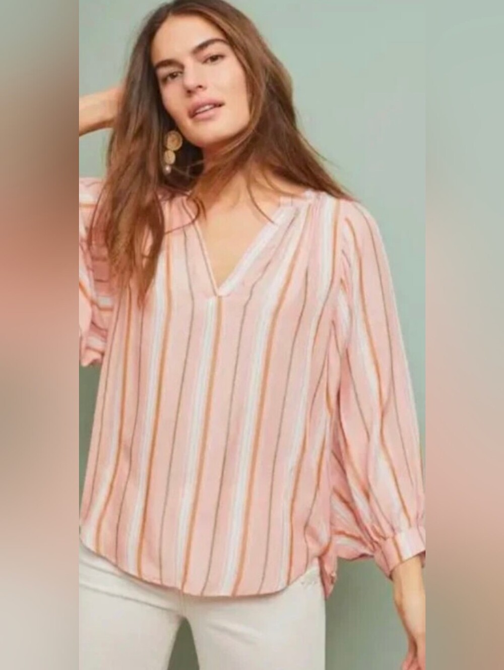 Anthropologie Maeve Brenda peasant blouse | Size M